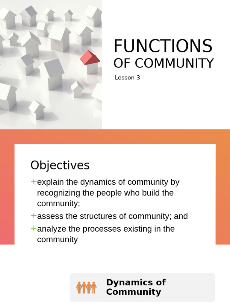Community Dynamics and Structures Explained | PDF | Community | Social ...