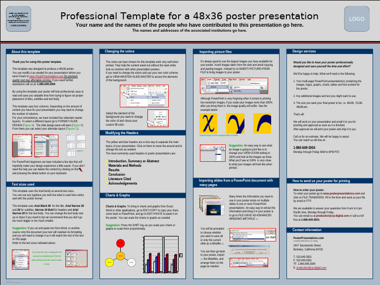 Professional Poster Presentation Guide | PDF | Microsoft Power Point ...