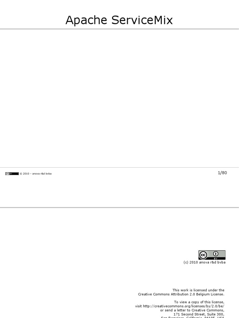 Apache ServiceMix 4.2.0 | PDF | Application Programming Interface ...