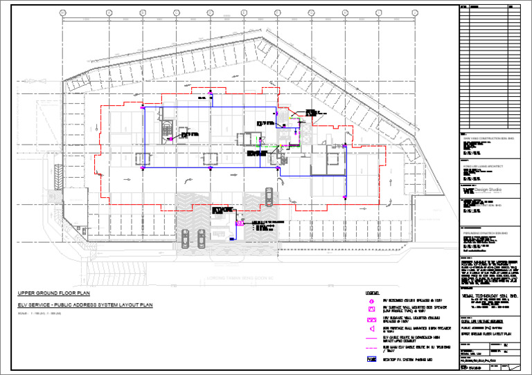 ELV Service Layout Plan | PDF