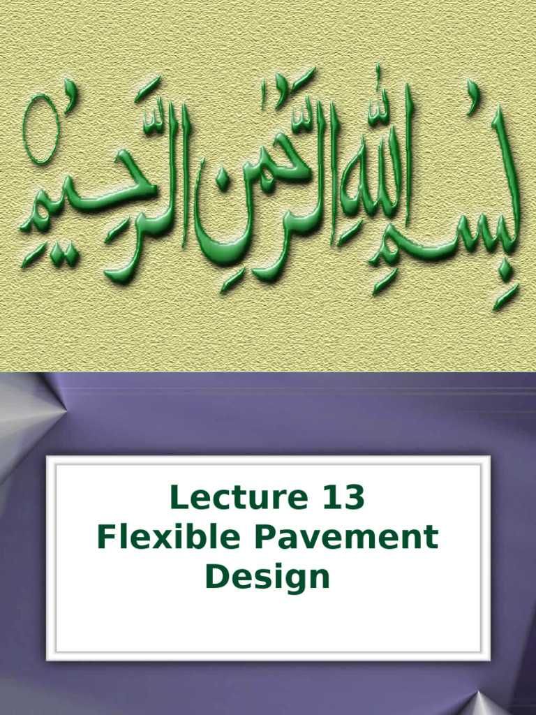 Lec 13 | PDF | Road Surface | Deformation (Engineering)