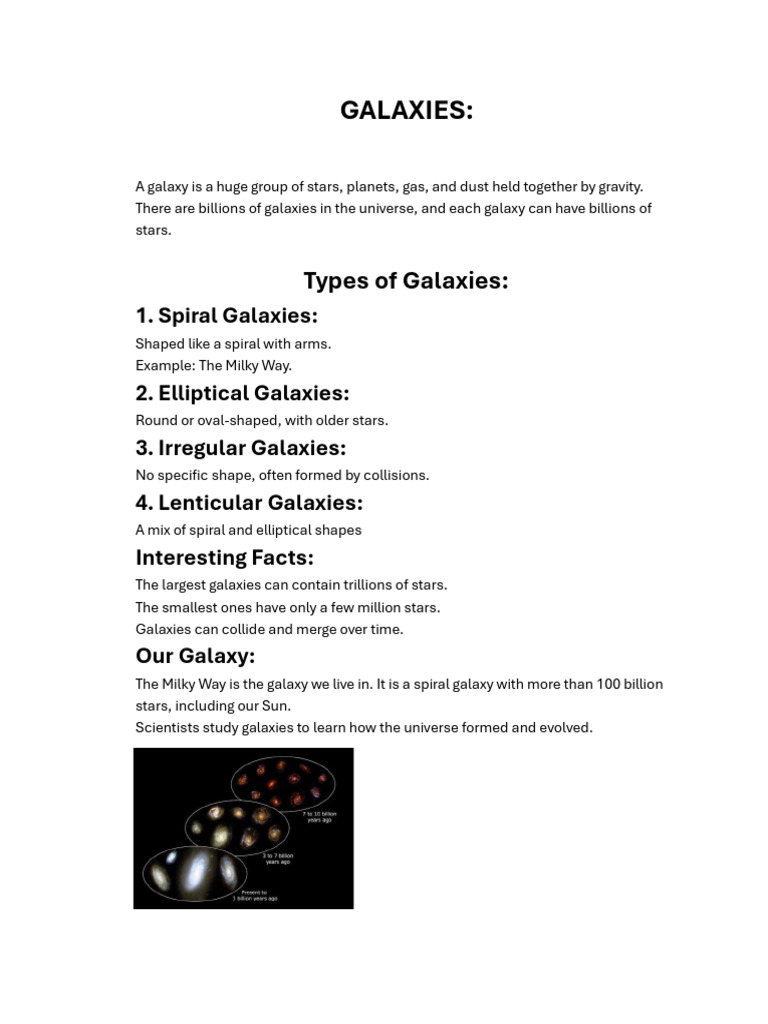 Understanding Galaxies and Clusters | PDF | Galaxy | Milky Way