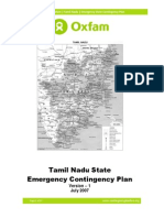 Oxfam - Tamil Nadu - Emergency State Contingency Plan