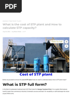 STP Capacity and Size Calculation Guide | PDF | Pollution | Transparent ...