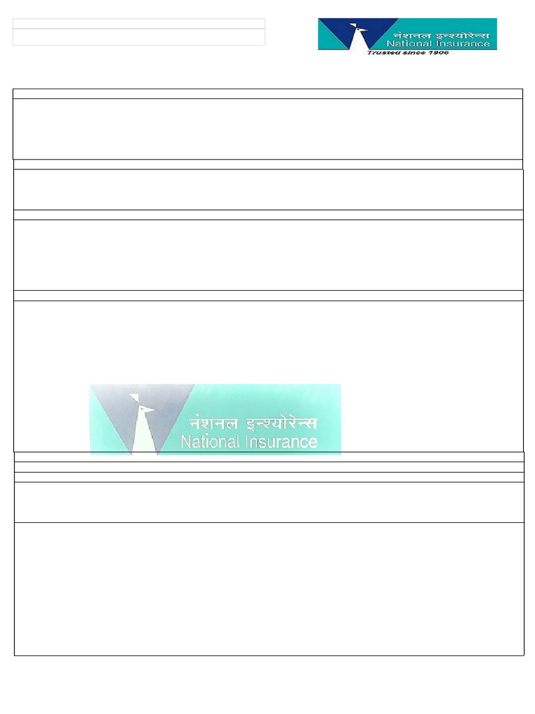 Vehicle Insurance Proposal Form | PDF | Insurance | Vehicles