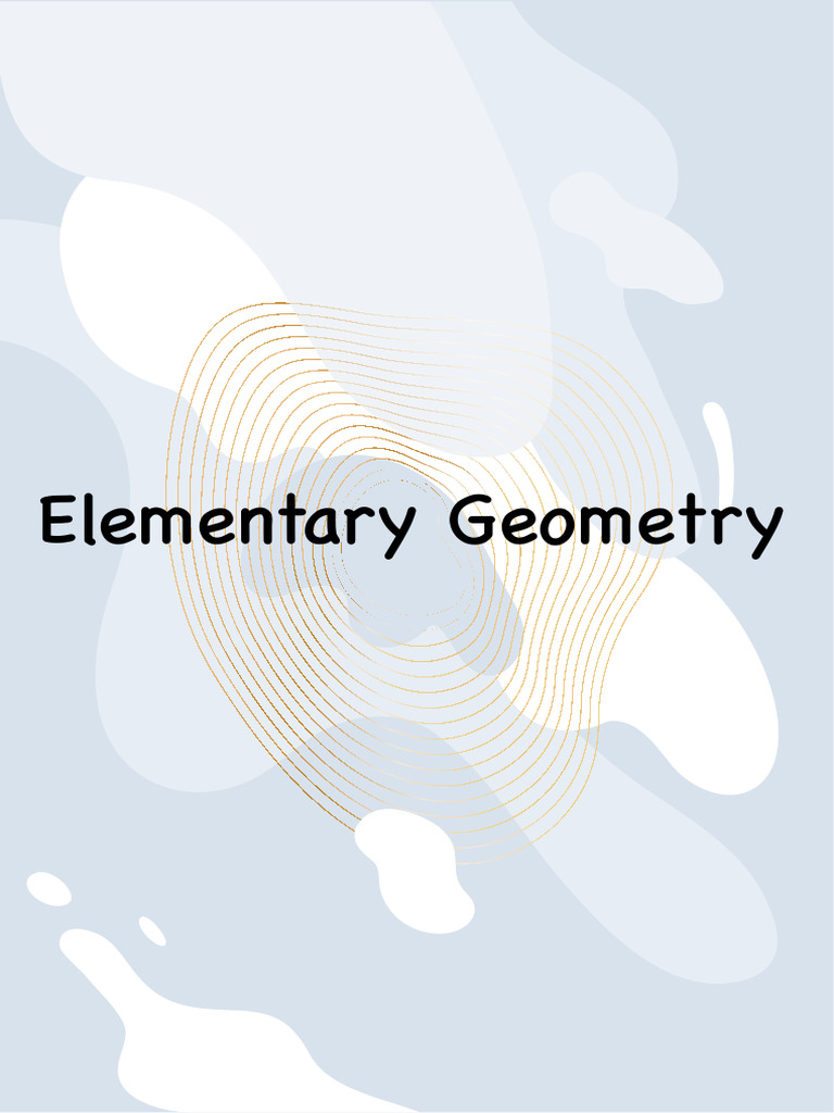 Elementary Geometry Chapter 2 | PDF | Elementary Mathematics | Mathematics