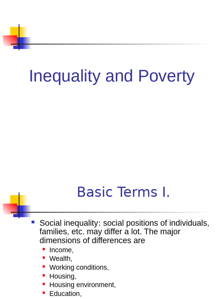 Inequality and Poverty | PDF | Economic Inequality | Discrimination ...