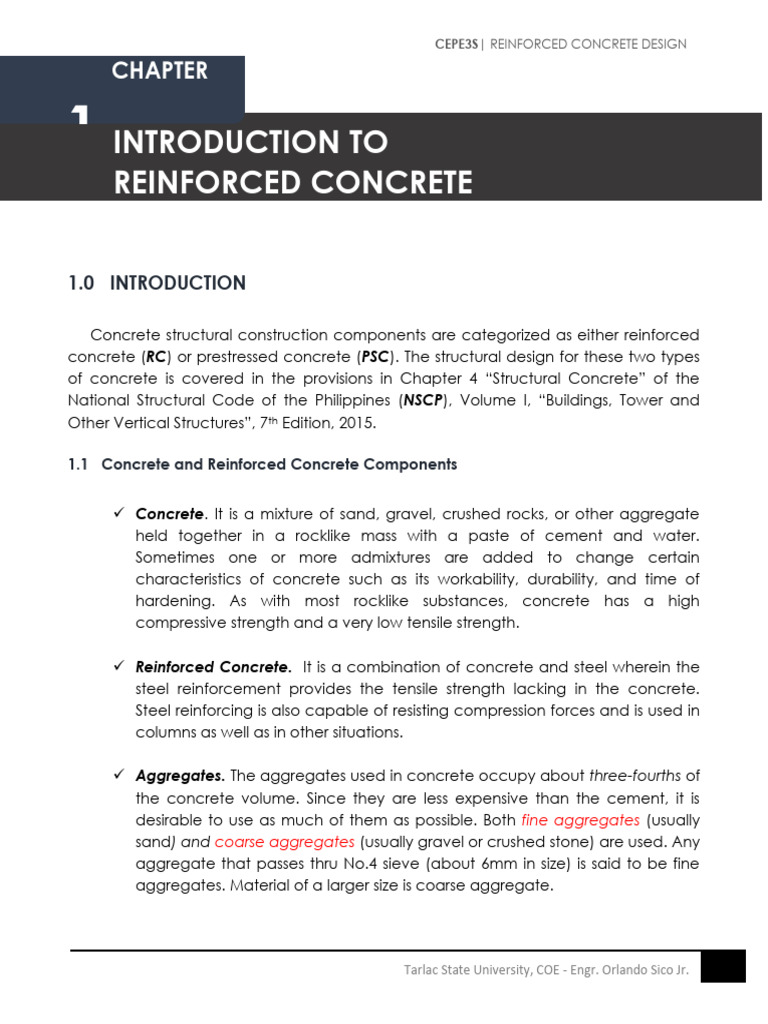 Reinforced Concrete Design Overview | PDF | Strength Of Materials ...