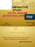 Youth leisure activities over time: A comparative study