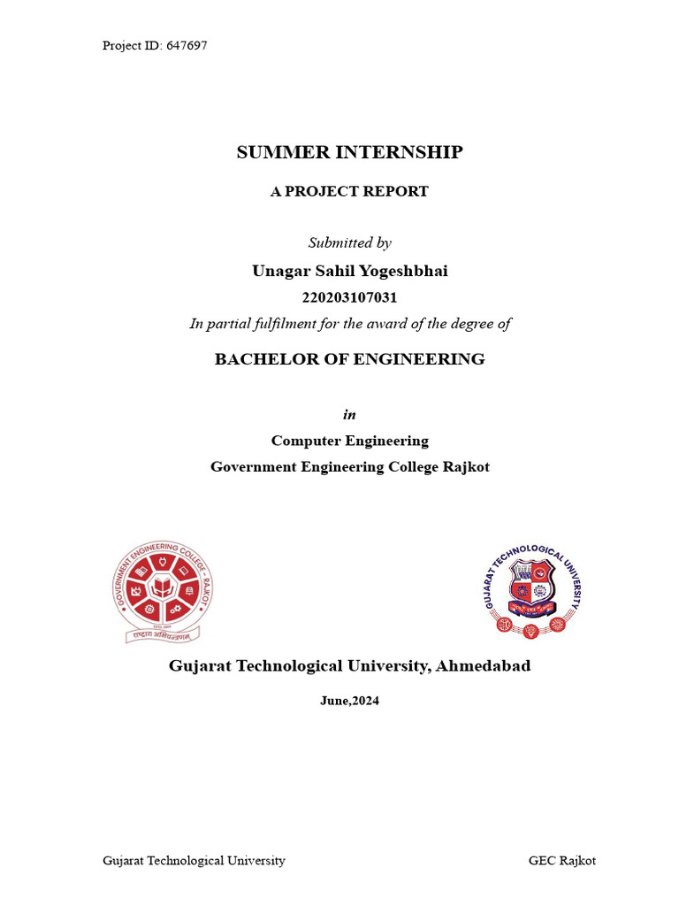 Summer Internship Report on Cryptography App | PDF | Encryption | Key ...