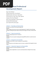 IEng/CEng Attributes in IPD Online | PDF | Engineering | Product Lifecycle