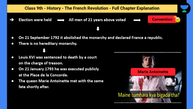 The French Revolution Full Chapter Explanation-41 | PDF