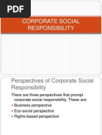 Corporate Social Responsibility