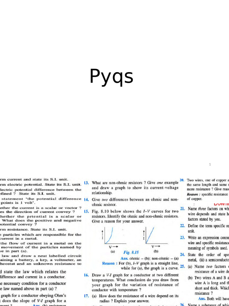 Pyqs | PDF