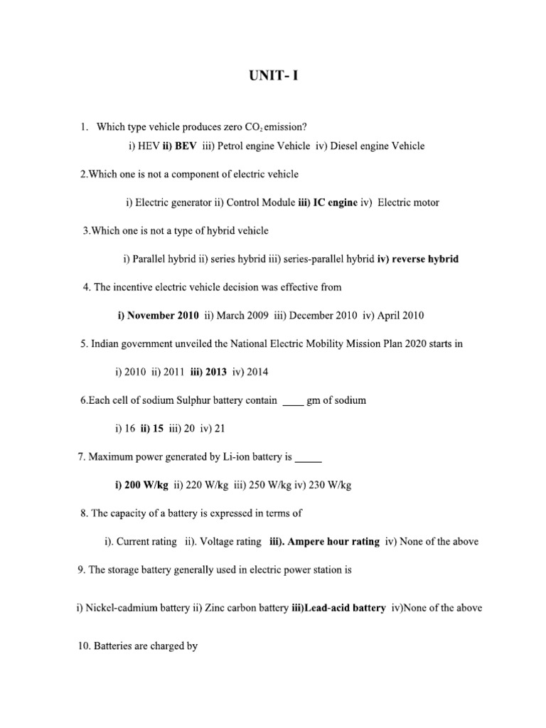 Unit I | PDF