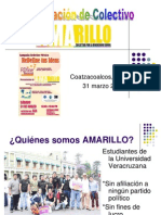 Presentación AMARILLO - Coatza, Ver - Marzo 2012