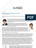 BioPharm International_ Pharmaceutical Distribution in India