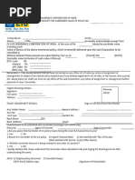 LIC Surrender Form 5074 Receipt Template | PDF | Insurance | Life Insurance