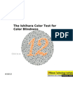 The Ishihara Color Test For Color Blindness: Click To Edit Master Subtitle Style