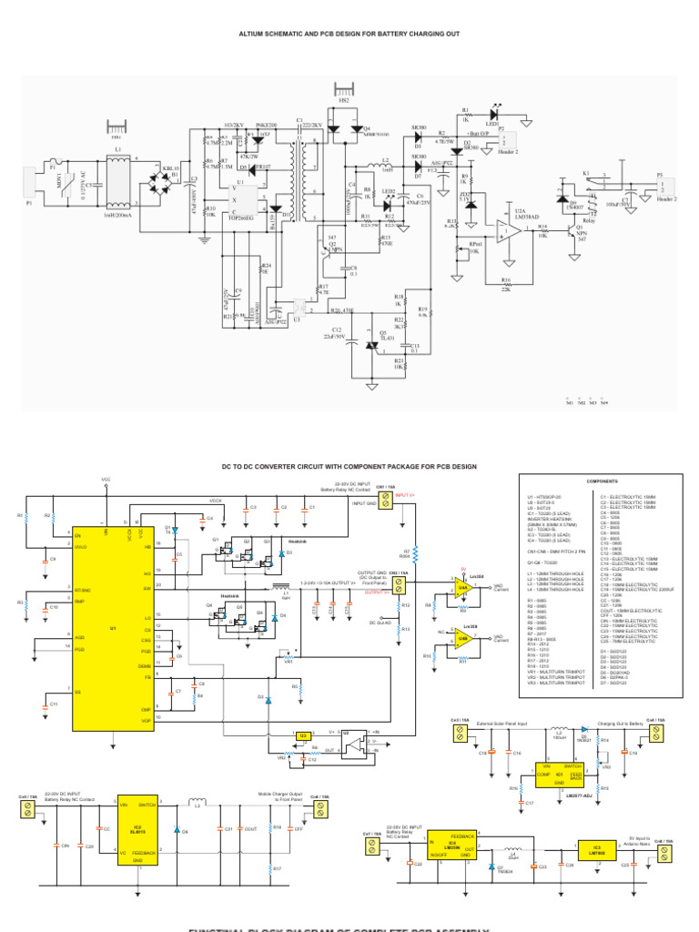 DC to DC Converter Circuit Design | PDF | Direct Current | Electromagnetism