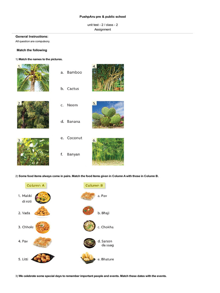 Class - 2 GK | PDF