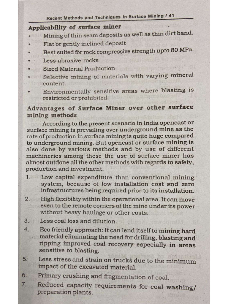 Surface Miner Pdf