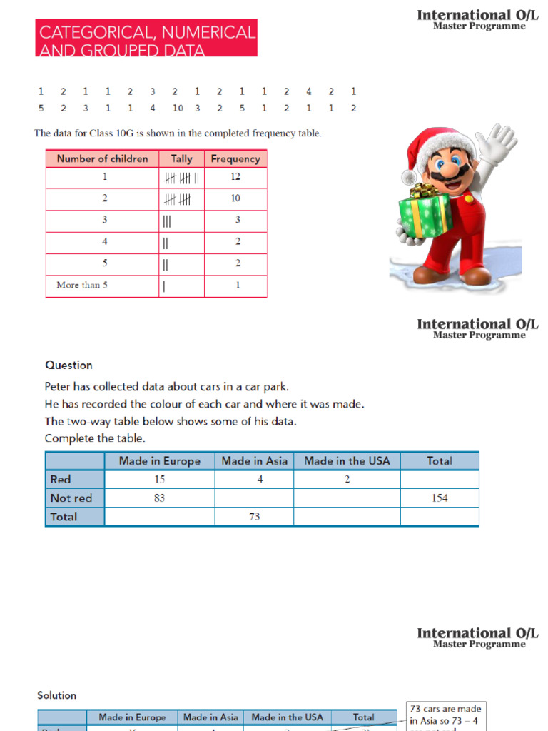 Master OL Matheamtics Module 6-Note 2 | PDF