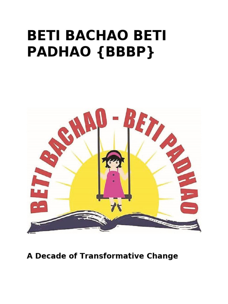 Beti Bachao Beti Padhao | PDF