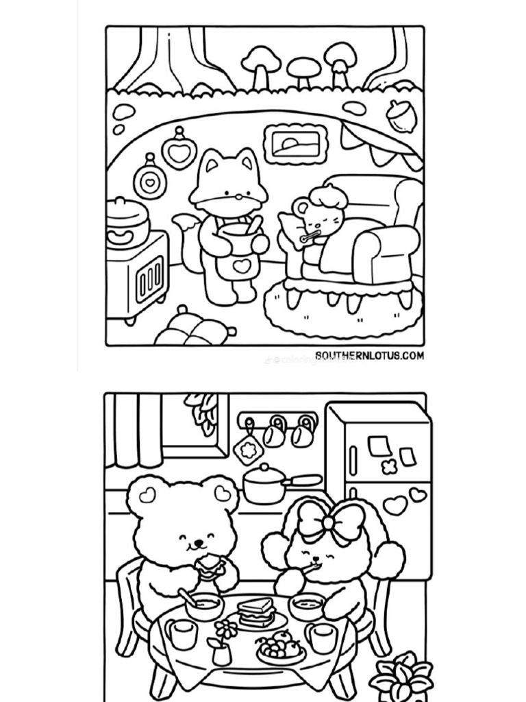 Friends Coloring 6 | PDF