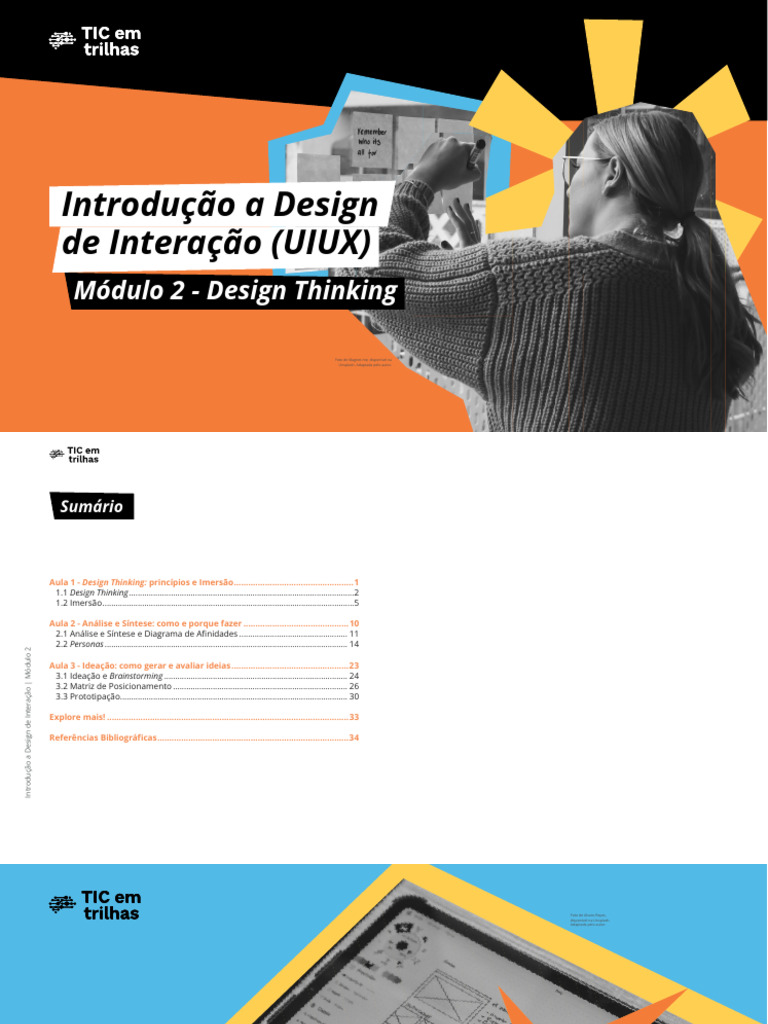 Introdução ao Design Thinking e UI/UX | PDF | Agricultura | Design Thinking
