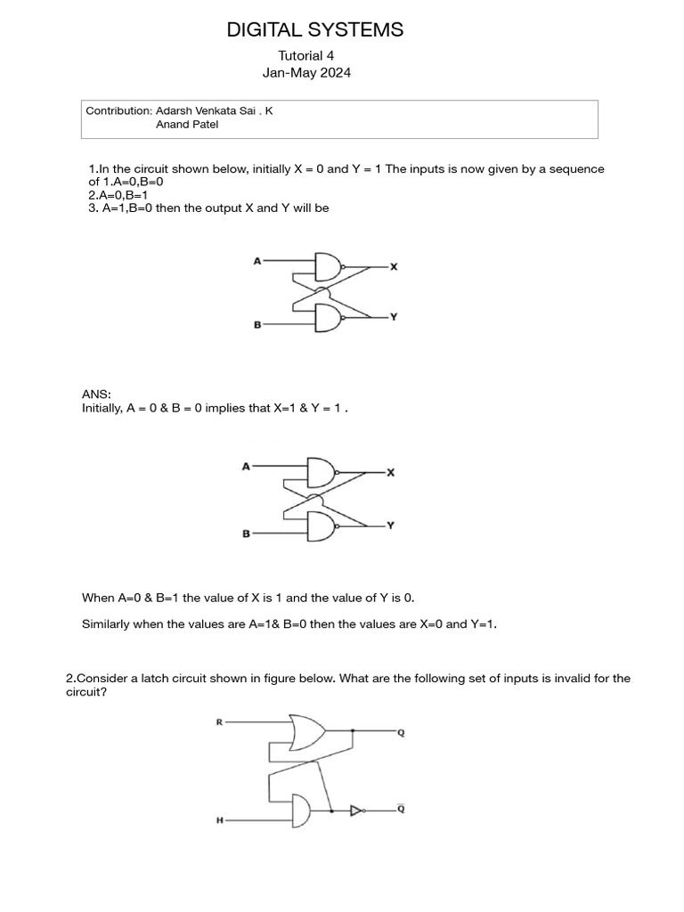 Digital Circuit Analysis and Design | PDF | Computer Engineering ...