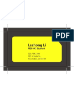 Lab6 - Lezhong Li