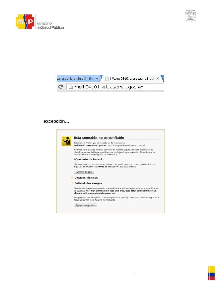 Guía de Uso del Correo Zimbra DPSCA | PDF | Contraseña | Informática