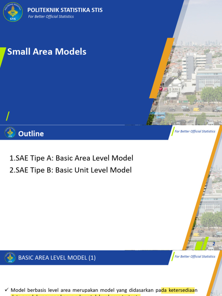 Model Estimasi Area Kecil | PDF