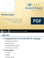 Reviewing web development - SMaDL, the Social Machines' Domain-specific Language
