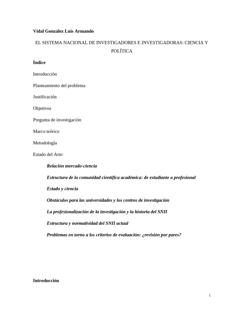 Desafíos del Sistema Nacional de Investigadores | PDF | Conocimiento ...