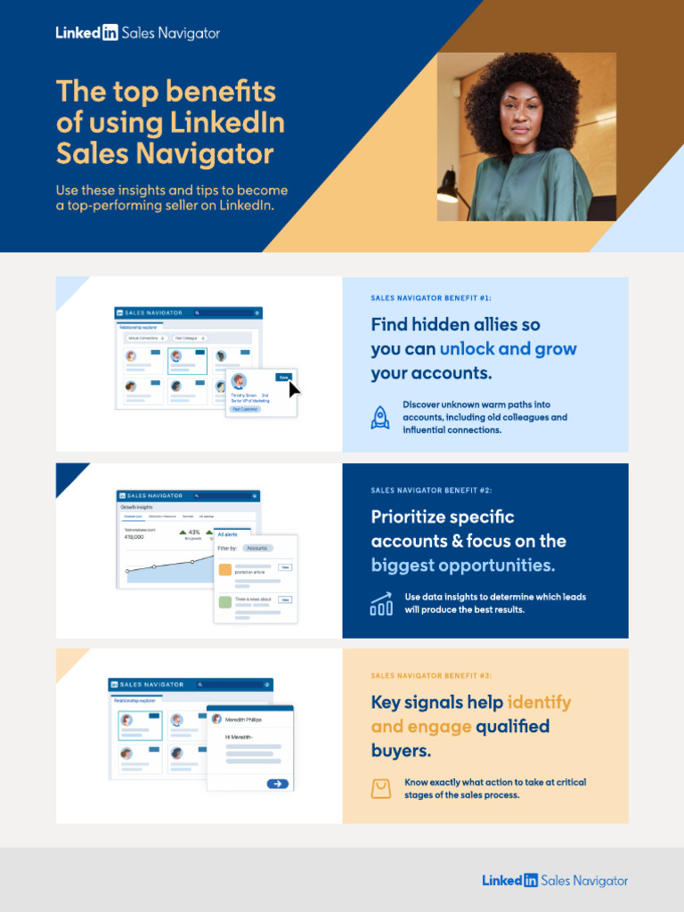 Benefits of LinkedIn Sales Navigator | PDF