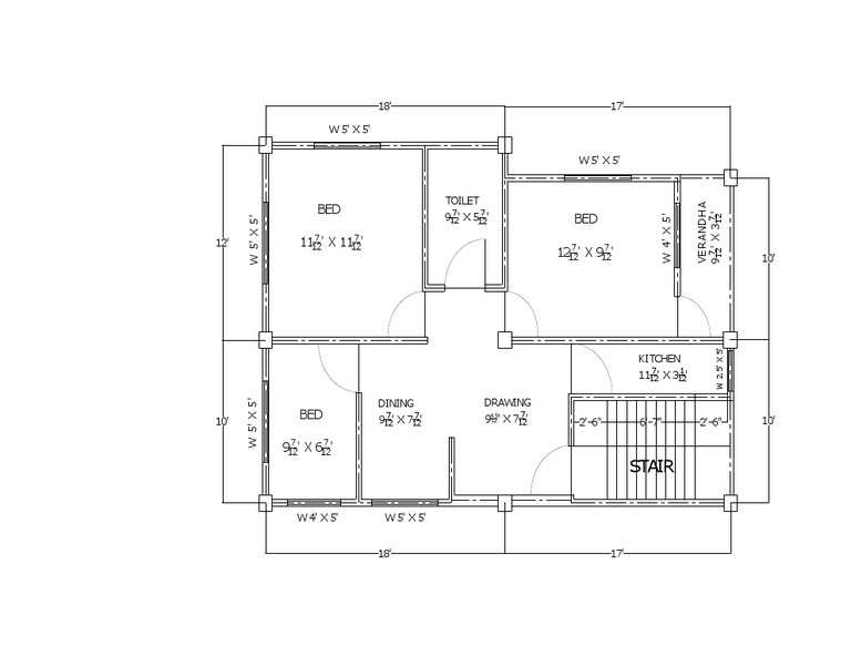 Dimensions for Home Layout Design | PDF