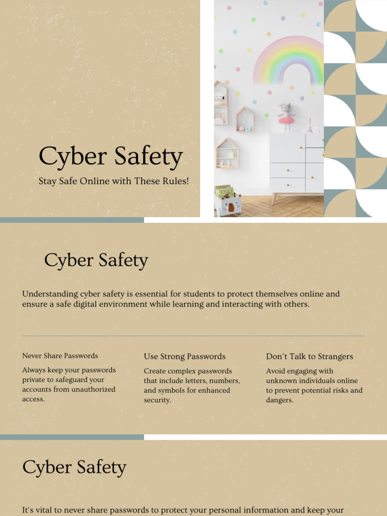 Essential Cyber Safety Tips for Students | PDF | Password | Malware