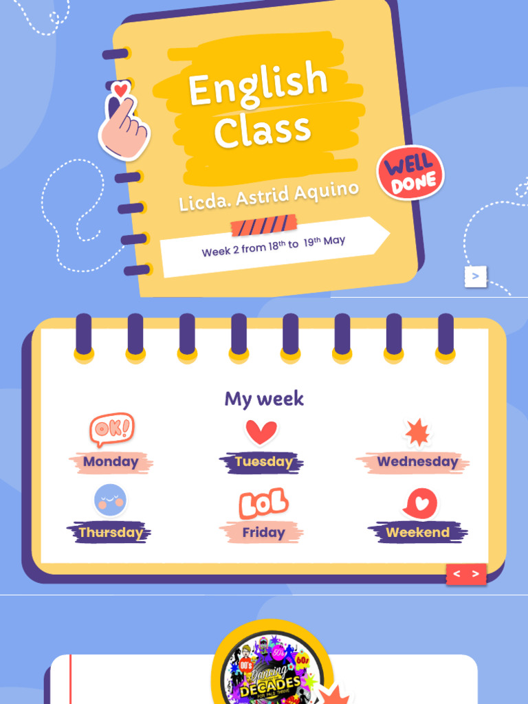 English Class Week 2 | PDF | Linguistics