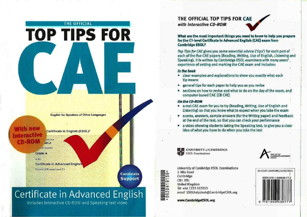 Tips For Cae | PDF