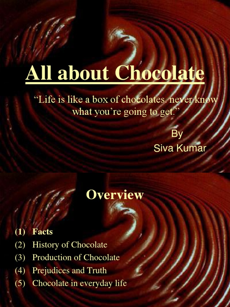 Comprehensive Guide to Chocolate Facts | PDF | Chocolate | Theobroma