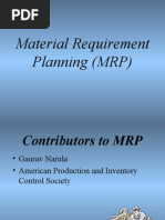 Download Material Requirement Planning Presentation by Gaurav Narula SN8964662 doc pdf