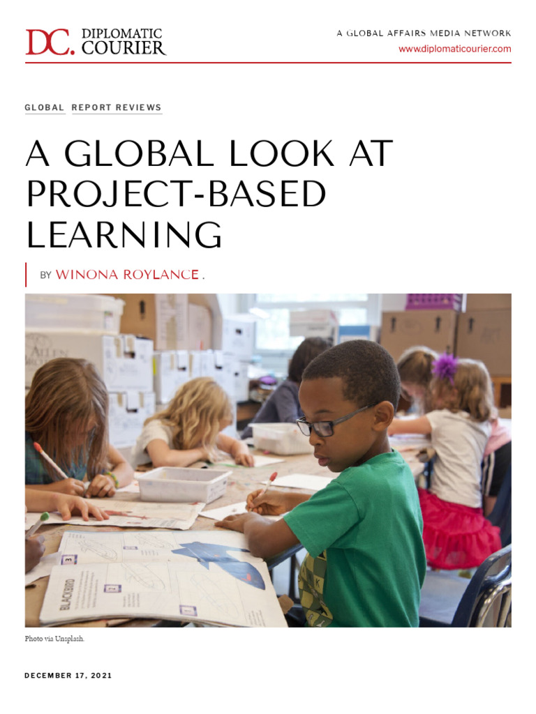 Global Insights on Project-Based Learning | PDF | Learning | Project ...