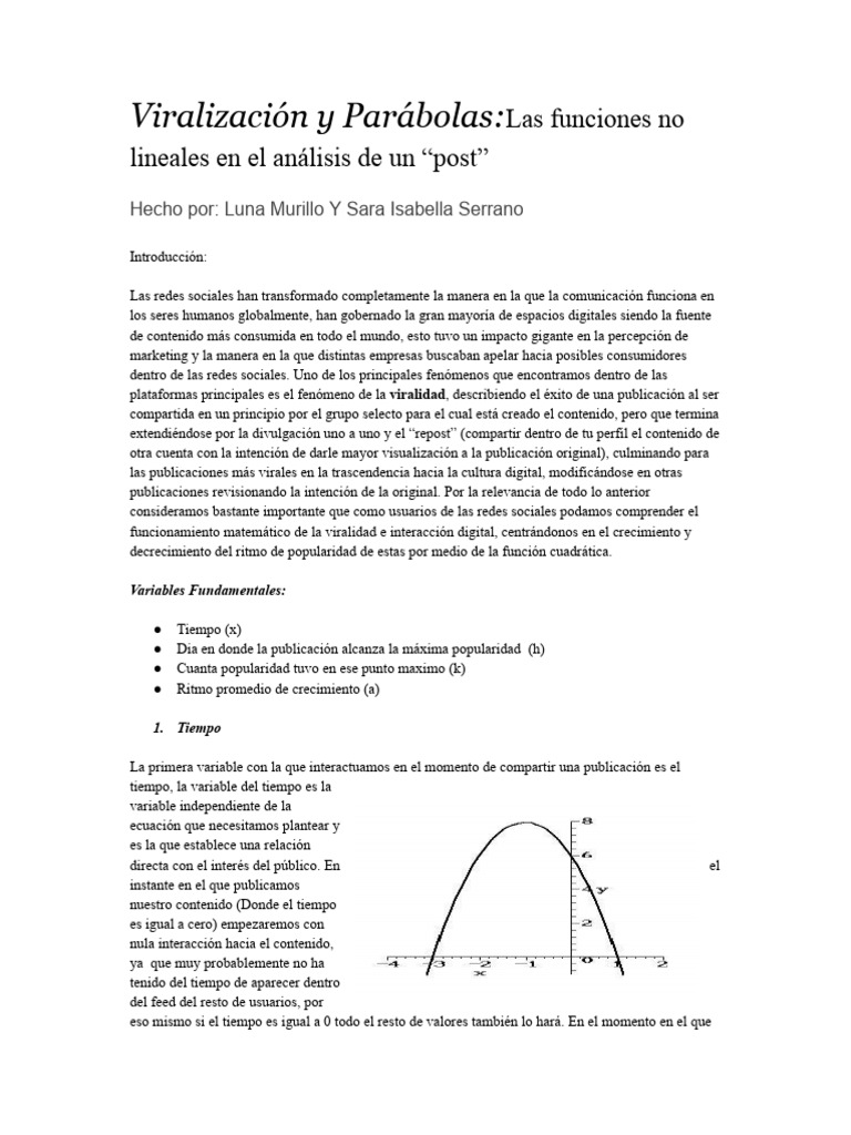 Nivel 4 Funciones No Lineales S1 PDF | PDF | Youtube | Matemáticas