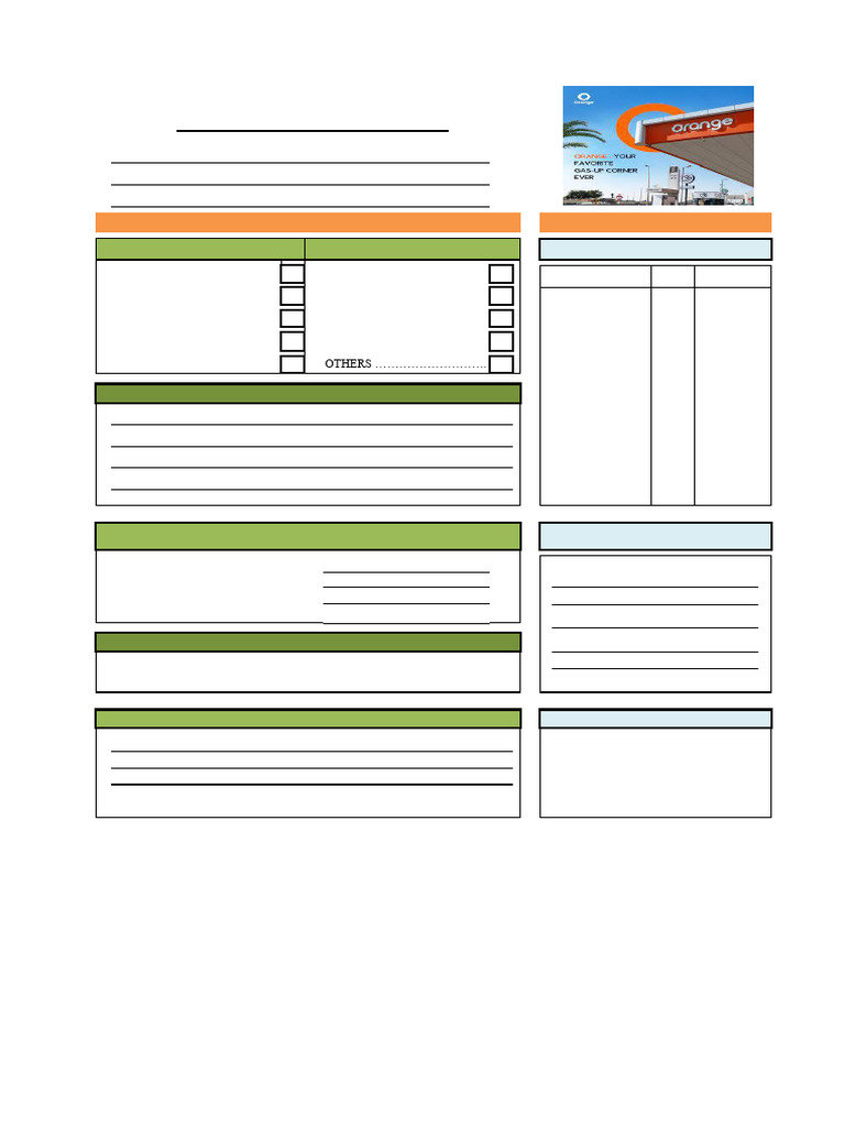 Breakdown Report Orange | PDF