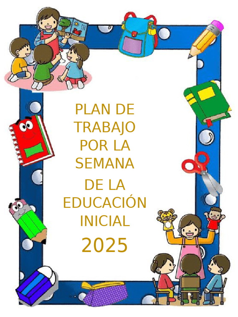 Plan de Educacion Inicial 2025 | PDF | Educación de la primera infancia ...