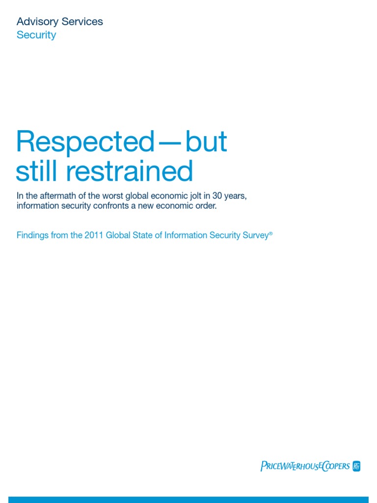 Giss 2011 Survey Report | PDF | Information Security | Chief ...