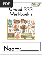 Graad R Voorskoolse Werkboek 1 | PDF