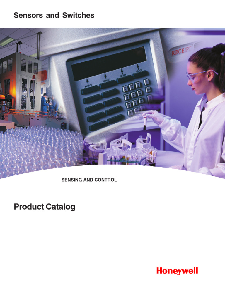 Honeywell Sensors and Switches Catalog | PDF | Sensor | Pressure ...